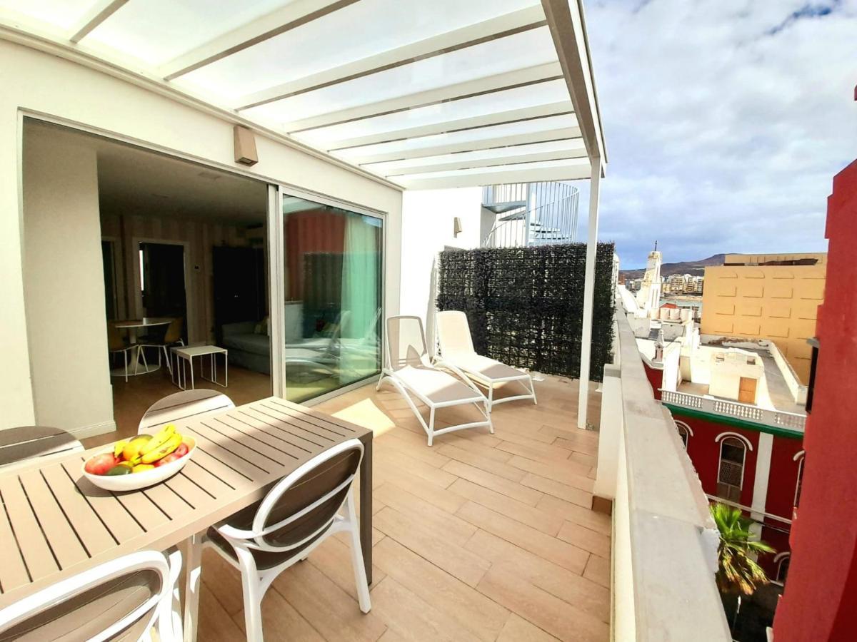 Malibu Canteras Atico 22 Con Terraza - Penthouse With Terrace (Adults Only) Лас-Пальмас-де-Гран-Канарія Екстер'єр фото